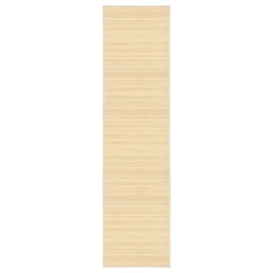 vidaXL Teppich Bambus 80x300 cm Natur 247199