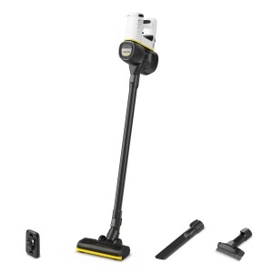 Kärcher Akku-Staubsauger VC 4 Cordless myHome mit Zubehör, beutelloser Bodenstaubsauger.