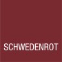 Farbfeld der Bondex Dauerschutz-Farbe in Schwedenrot, seidenglänzend.