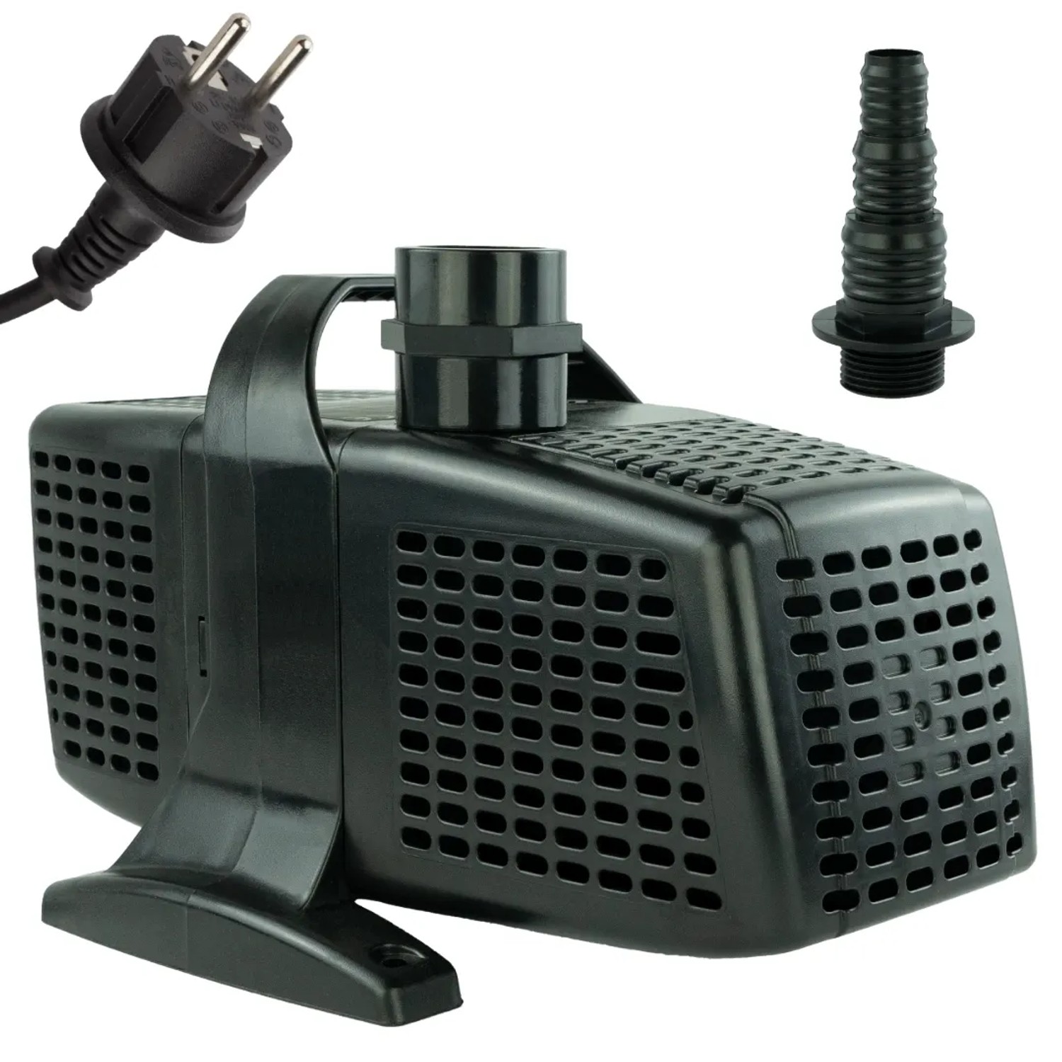 Kerry Electronics Teichpumpe 230 V 12.000,/h 175 W 10 m Kabel 5 m Förderhöhe Leise Wasserpumpe Aquariumpumpe & Springbrunnen-Pumpe