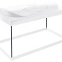 Weißes Tetra Aquarium Kleine Forscher mit LED, 54 l, Komplettset für Einsteiger.