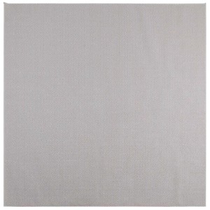 vidaXL Bereichsteppiche Quadratisch LUGO Creme 200 x 200 cm Polyester 42022682