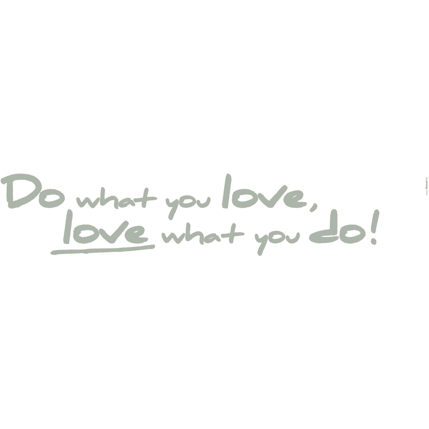 Komar Deko-Sticker Do What You Love 14 cm x 70 cm