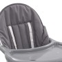 vidaXL Baby-Hochstuhl Grau und Weiß 10185_6