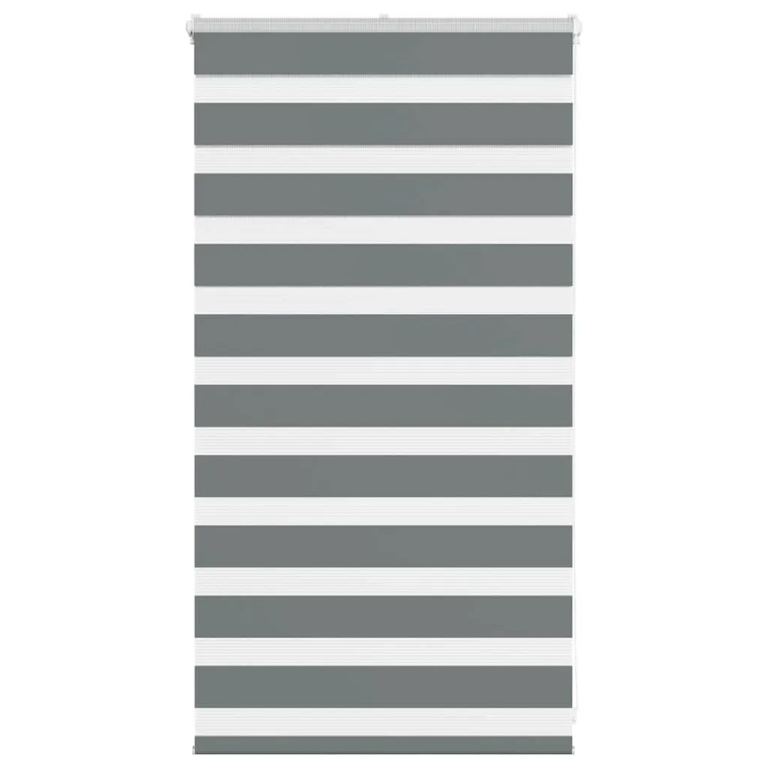 vidaXL Doppelrollo Dunkelgrau 90x100 cm Stoffbreite 85,9 cm Polyester 40141 günstig online kaufen