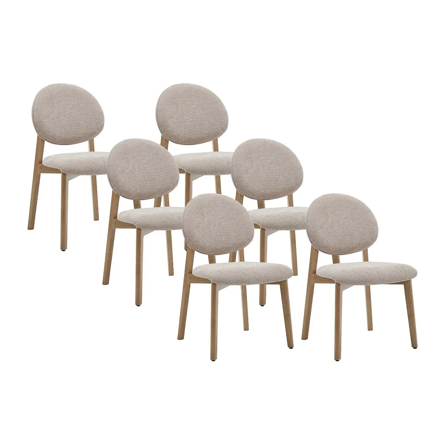 Vente-unique Stuhl Marleni Beige 52 cm