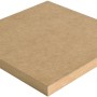 Rohe MDF Platte, 120x60x0,3 cm, für Möbelbau und Regalböden.