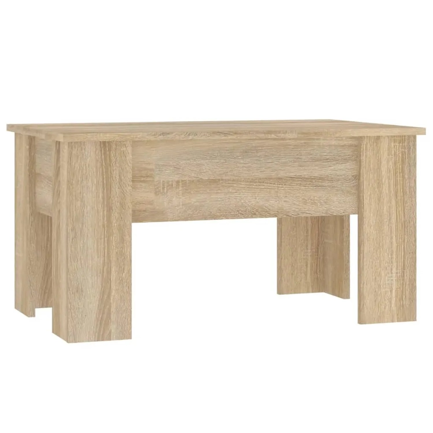 vidaXL Couchtisch Sonoma-Eiche 79x49x41 cm Holzwerkstoff 809695