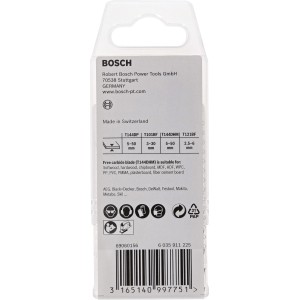Bosch Stichsägeblatt-Set Wood and Metal, 15-teilig, für Holz und Metall.