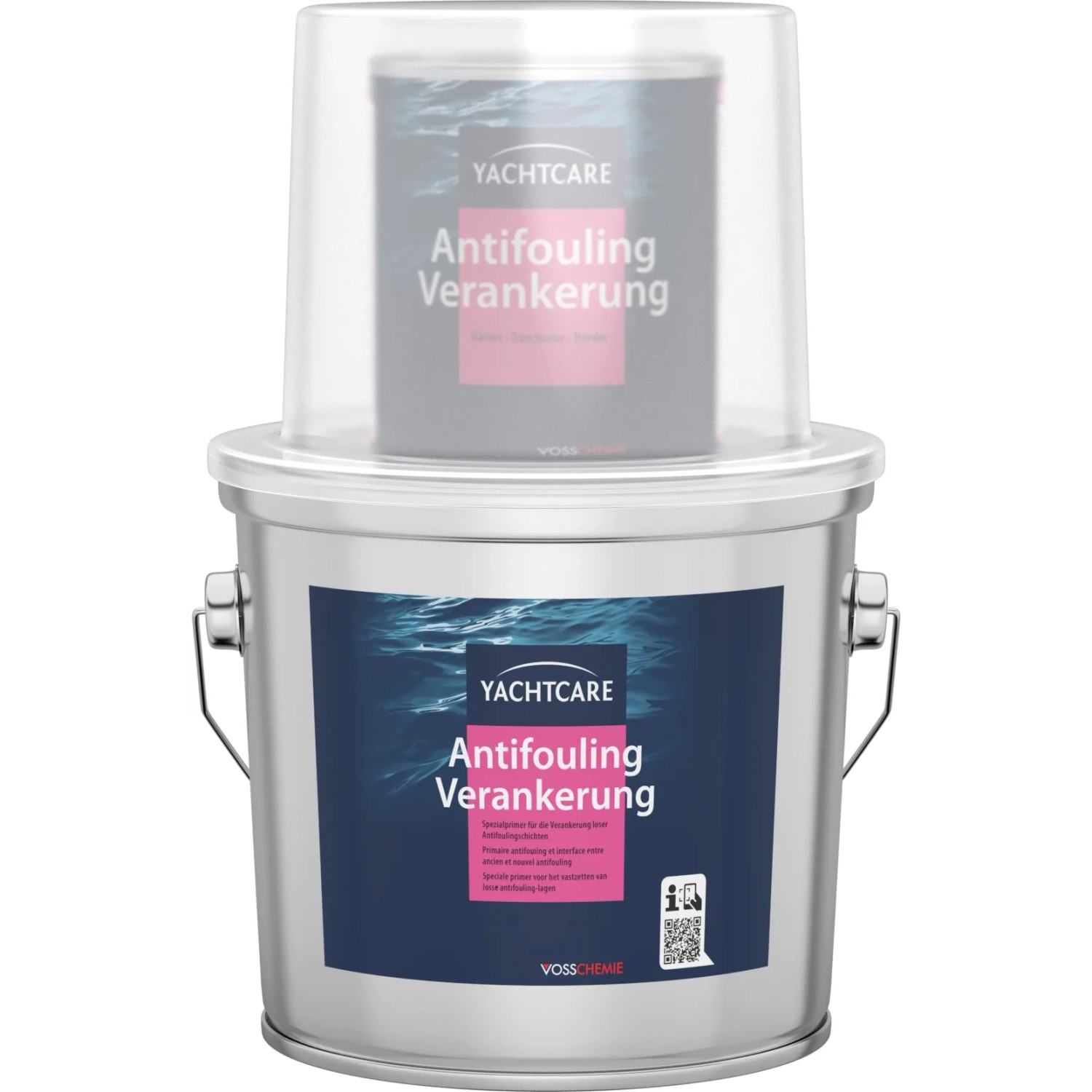 Yachtcare Antifouling Verankerung, 750ml Dose, Spezialprimer für Bootslacke.