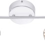 OBI LIGHTING 4er-LED-Spot Piave mit dekorativen Doppelringen aus Aluminium.