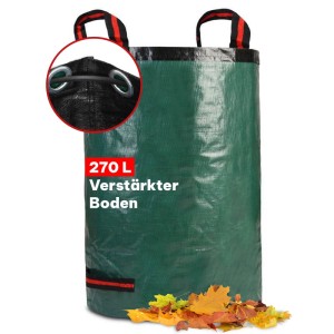 Noor Gartensack Profi XL Ø 67 cm x 75 cm Laubsack 270 l Grün