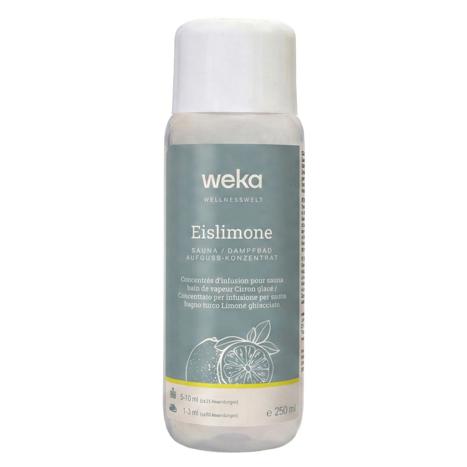 WekaPur Sauna-/Dampfbadduft Eis Limone