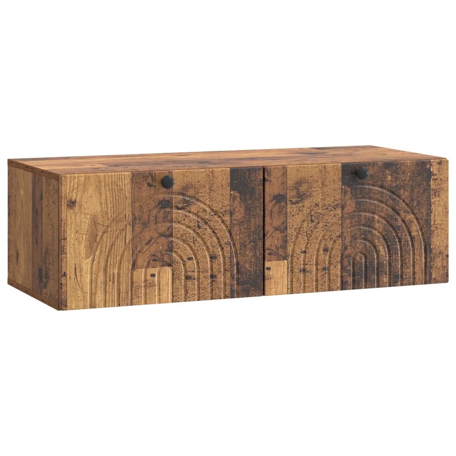 vidaXL Wandmontierter TV-Schrank Altholz 99 x 41 x 30 cm Holzwerkstoff 898193