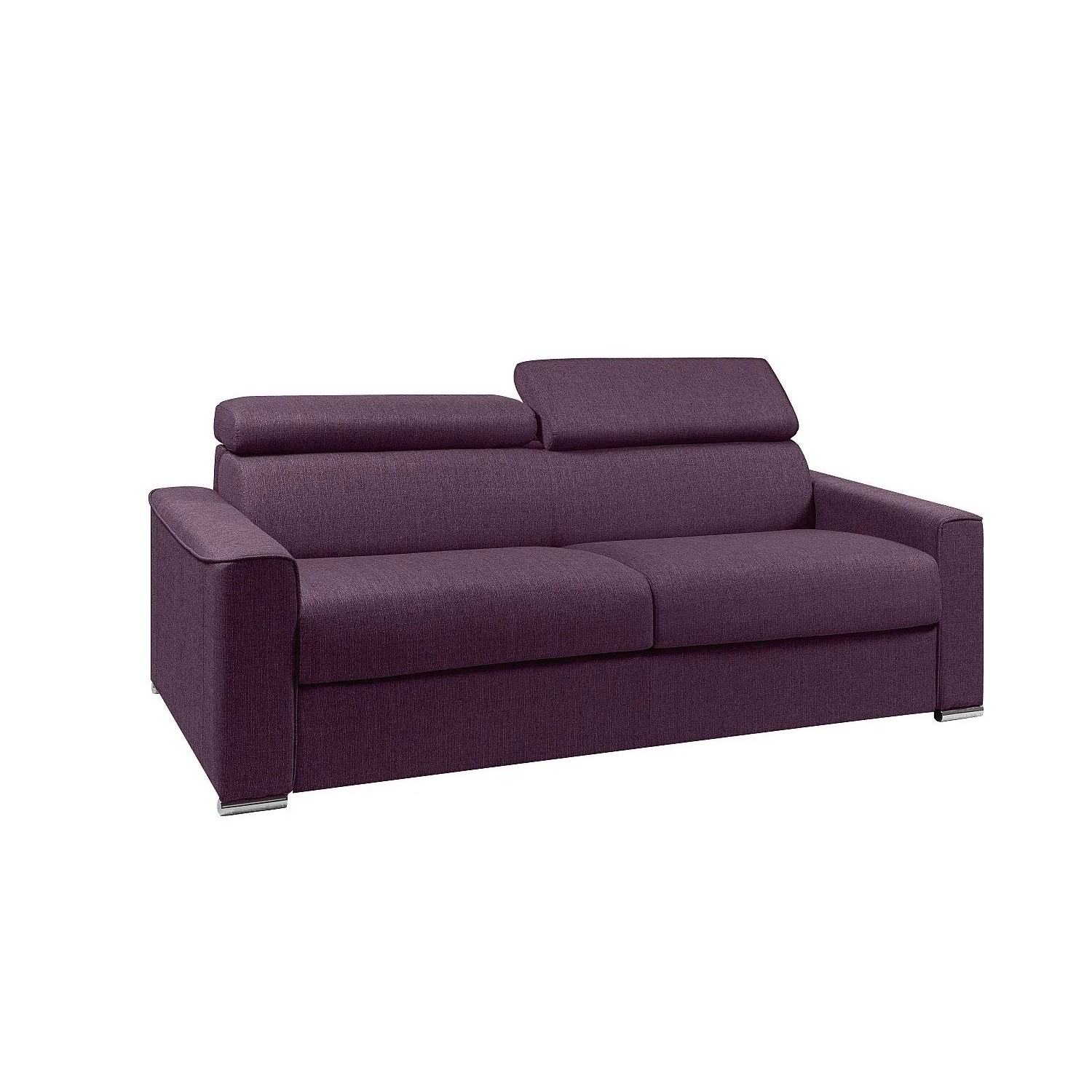 Vente-unique Schlafsofa Vizir Violett 216 cm