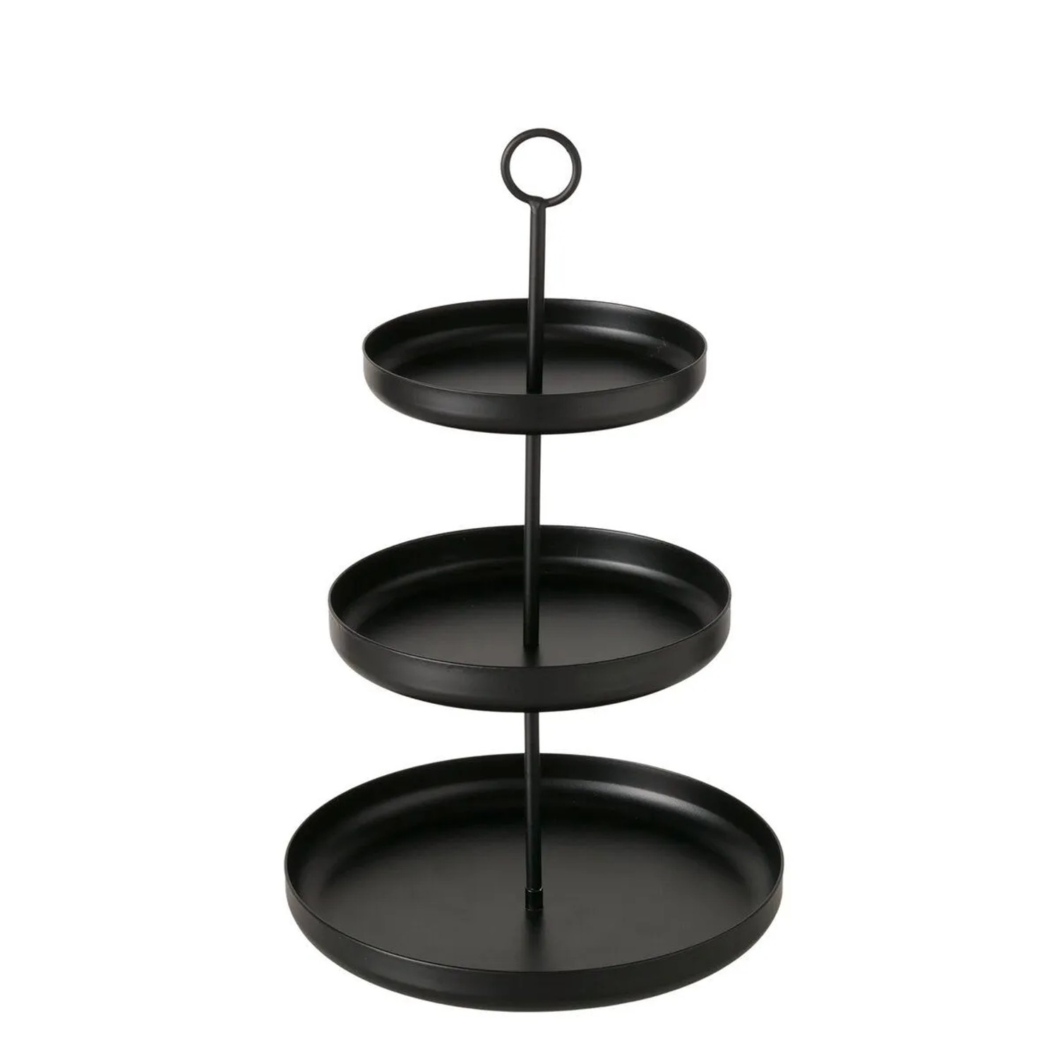 Boltze Etagere Credo Höhe 32,5 cm Schwarz