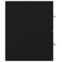 Schwarzer vidaXL Waschbeckenunterschrank (100x38,5x48 cm) aus Holzwerkstoff.