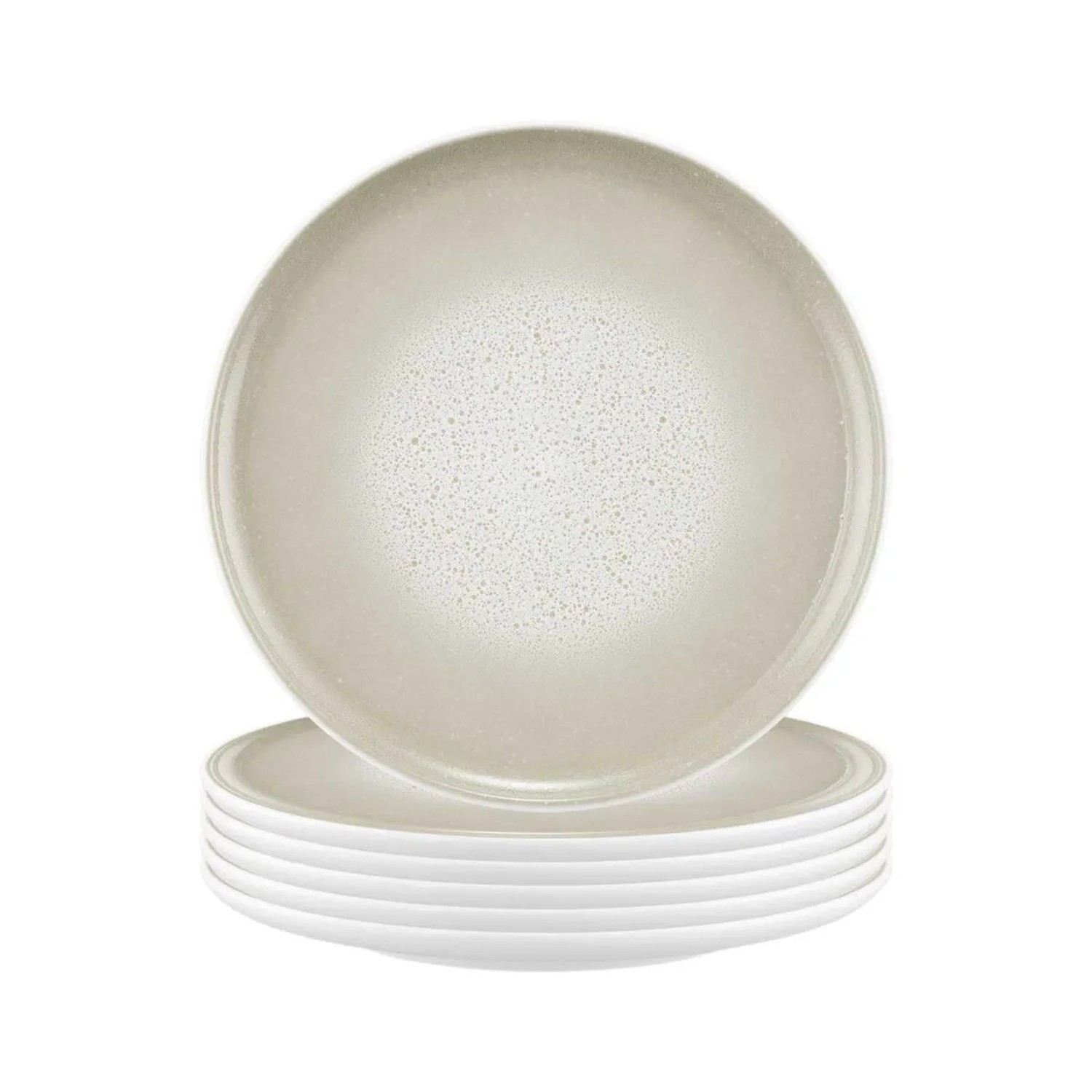 Seltmann Weiden Sento Home Frühstücksteller 21,4 cm 6er Set Aura Cream