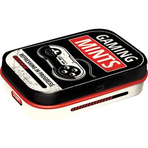 Nostalgic-Art Pillendose Gaming Mints mit Controller-Motiv, ideal als Küchenhelfer.
