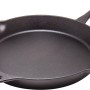 Petromax Feuerpfanne FP35-T, schwarze Gusseisenpfanne mit Stiel, Ø 35 cm, ideal zum Grillen.