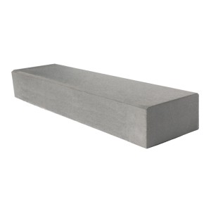 Graue Diephaus Hohl Blockstufe 100x32x16 cm. Robuste Betonstufe für Treppen und Einfassungen, leicht zu verlegen.