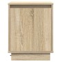 vidaXL Nachttisch 2 Stk Sonoma-Eiche 39 x 34,5 x 50 cm Holzwerkstoff 869599_8