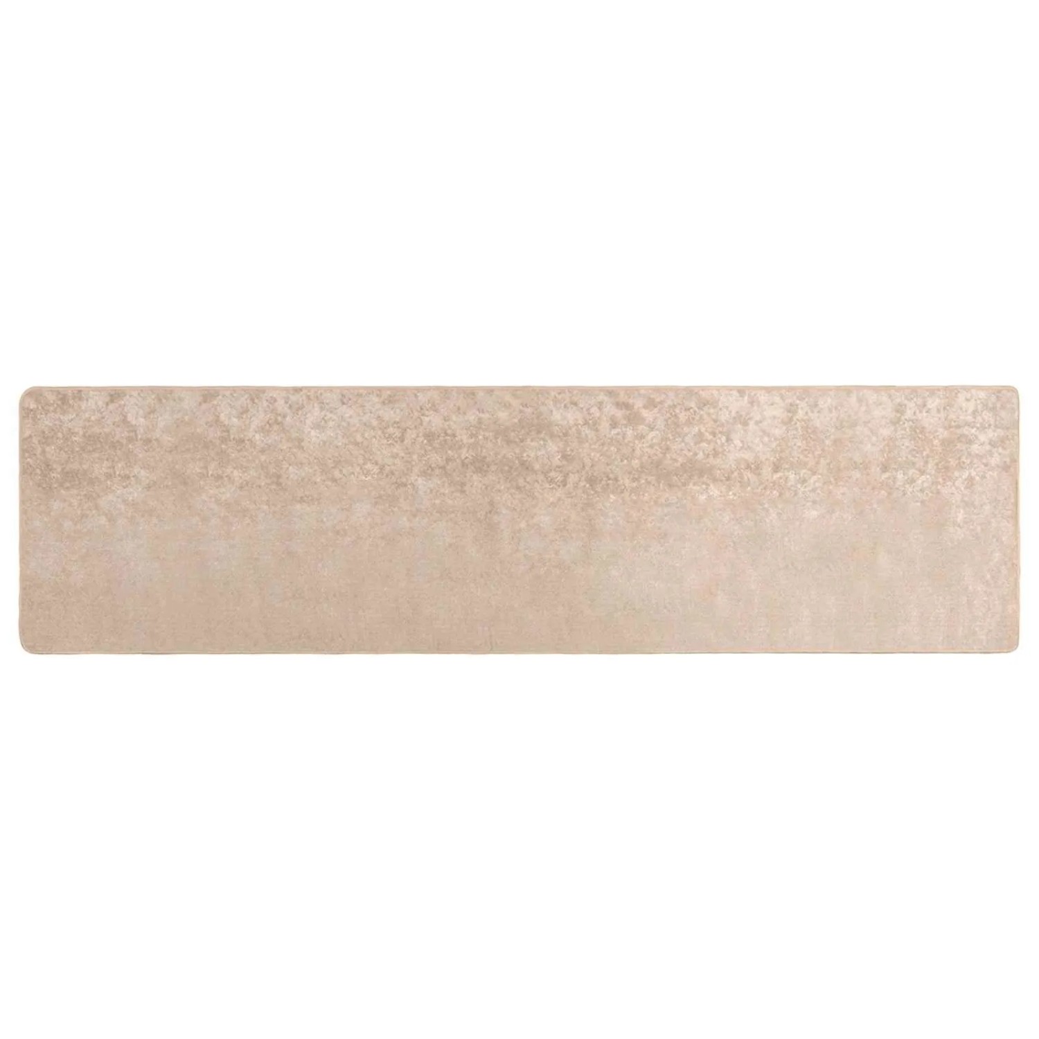 vidaXL Teppichläufer MARSA Beige 80 x 300 cm Polyester und PVC 42023085
