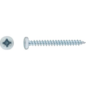 Spanplattenschraube 3,5x16 mm mit Halbrundkopf und PZ-Antrieb, 50 Stück