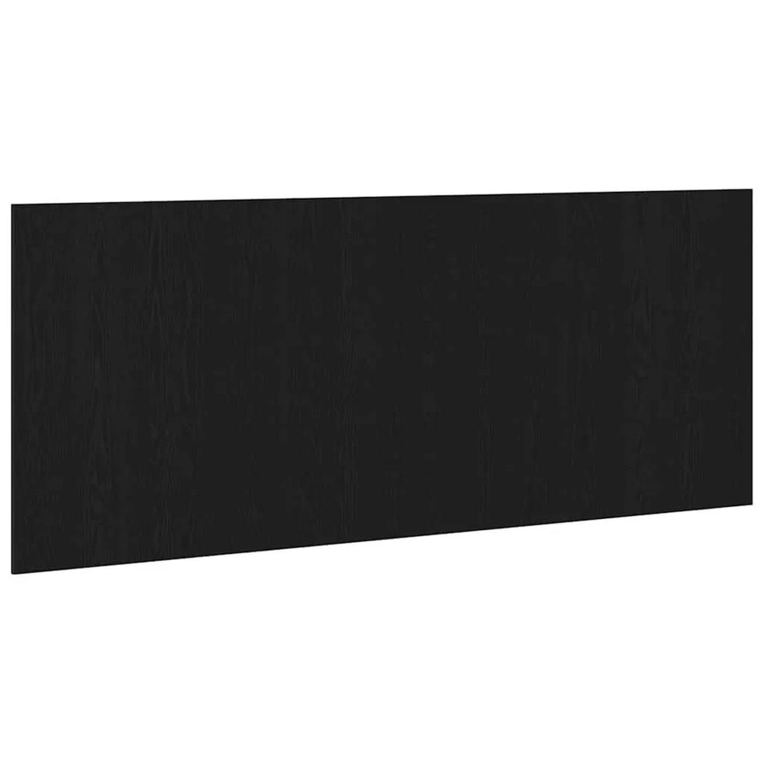 vidaXL Bettkopfteil Schwarz Eichen-Optik 160 x 1,5 x 80,5 cm 863158