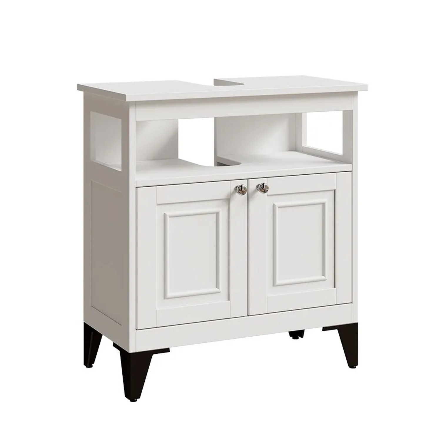 Vicco Waschbeckenunterschrank Vanity Weiß 60 x 65
