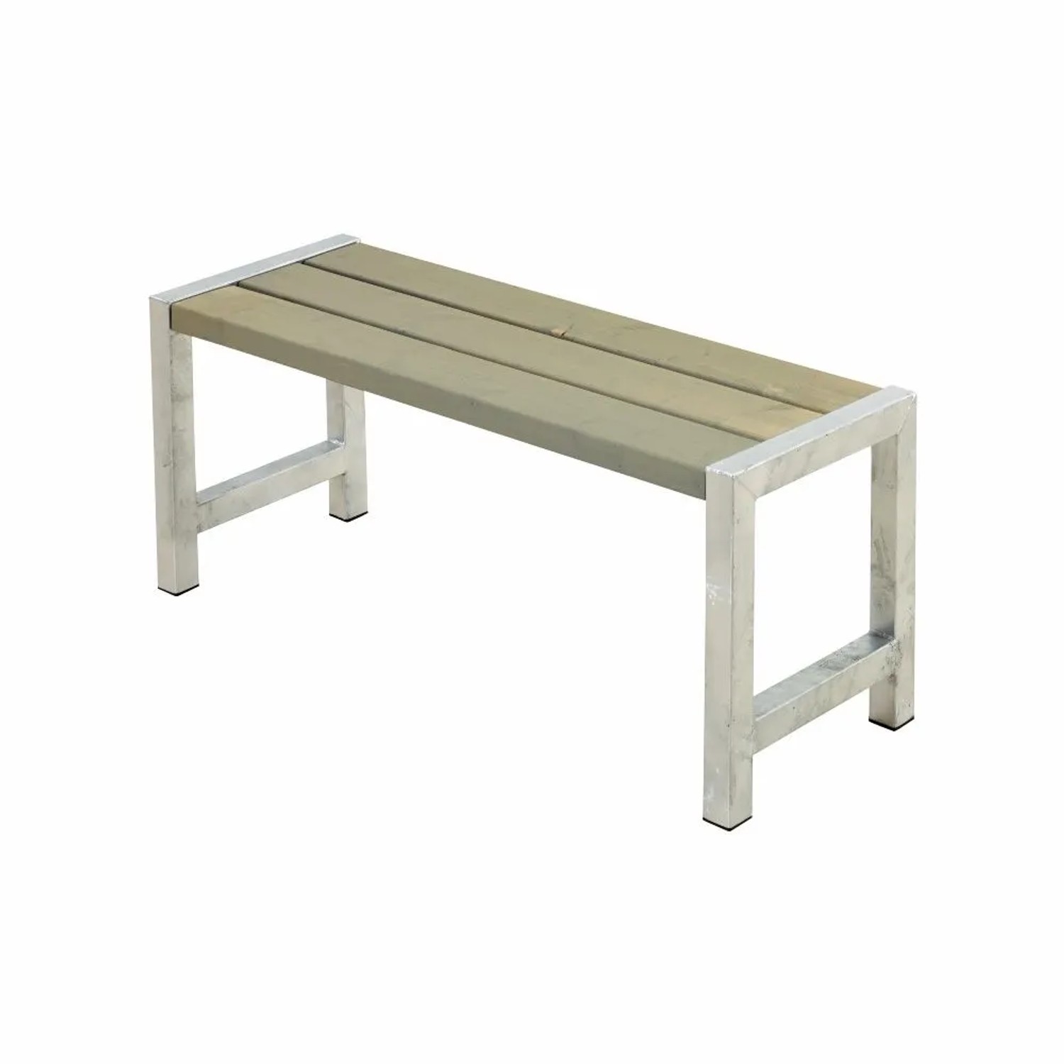 PLUS Gartenbank 127 cm Graubraun