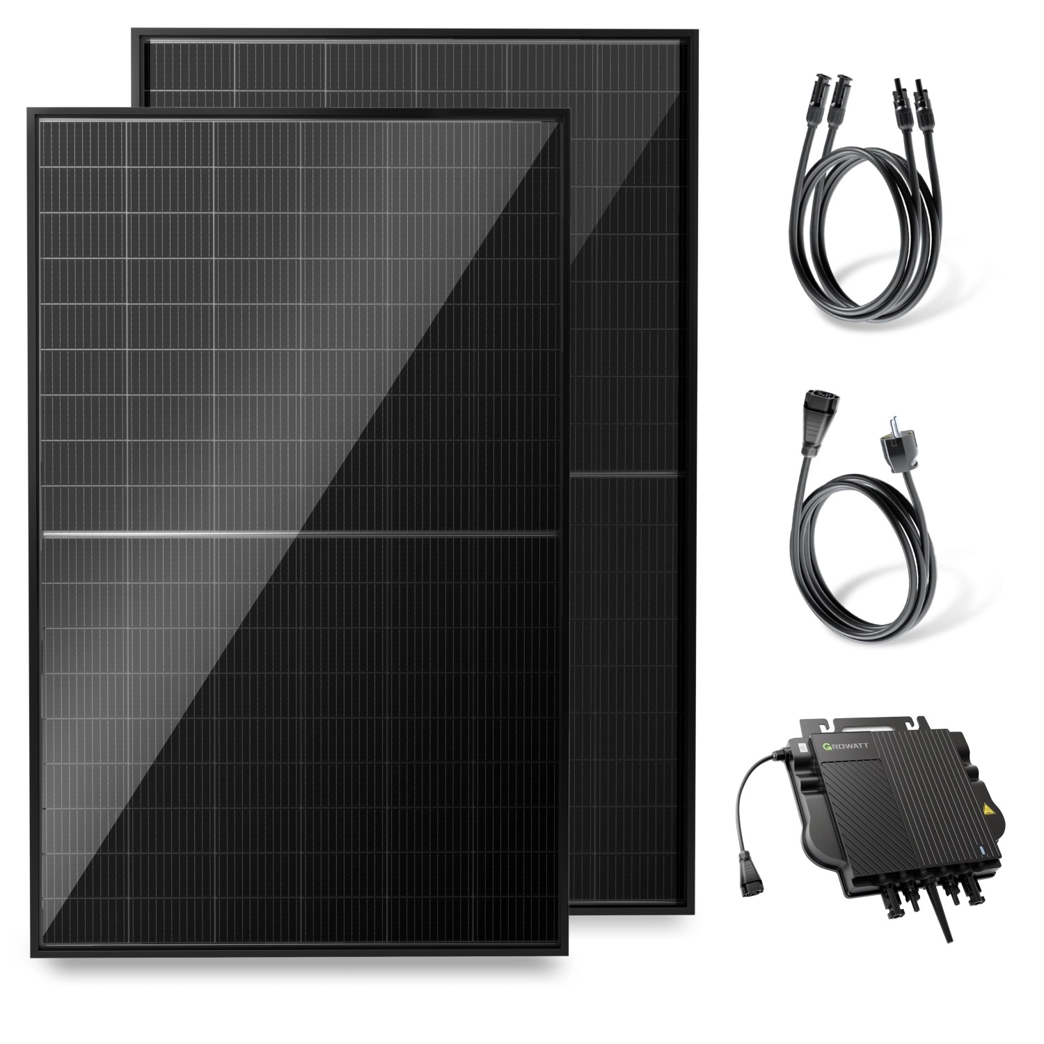 Solakon Balkonkraftwerk 1000W 800W Solaranlage Steckerfertig Komplettset Ph günstig online kaufen