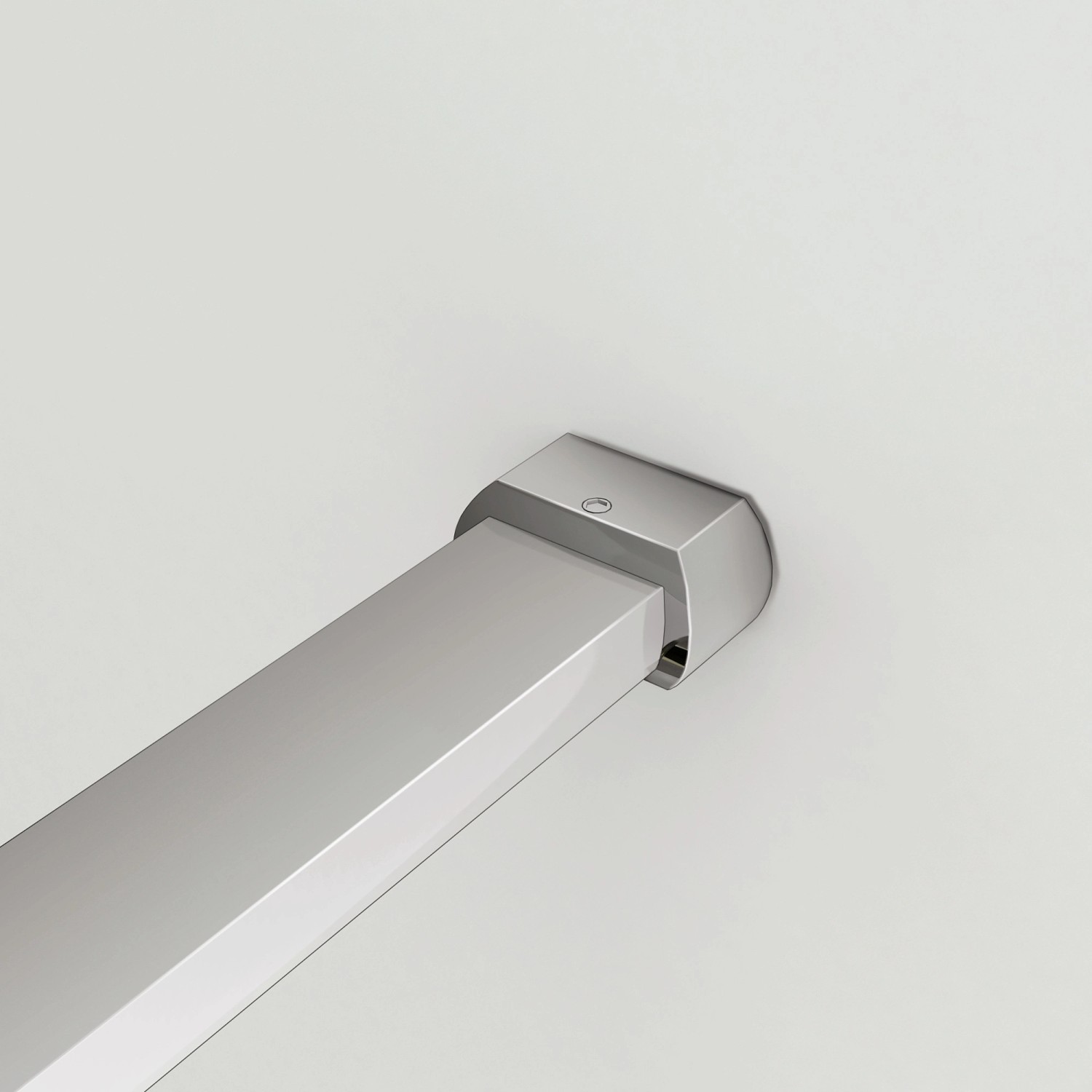 Duschparadies Stabilisierungsstange 140cm Stabilisator Für 6-8mm Glas Walk-in Dusche Glas Seitenwand Chrom_3