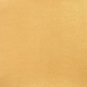 Detailaufnahme: Goldenes Kunstleder des vidaXL Gaming-Stuhls.