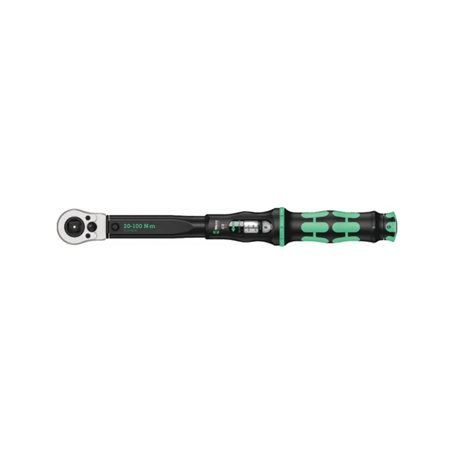 Wera Drehmomentschlüssel Click Torque C 2 Push 1 2 Zoll 20 100 Nm 5075625001