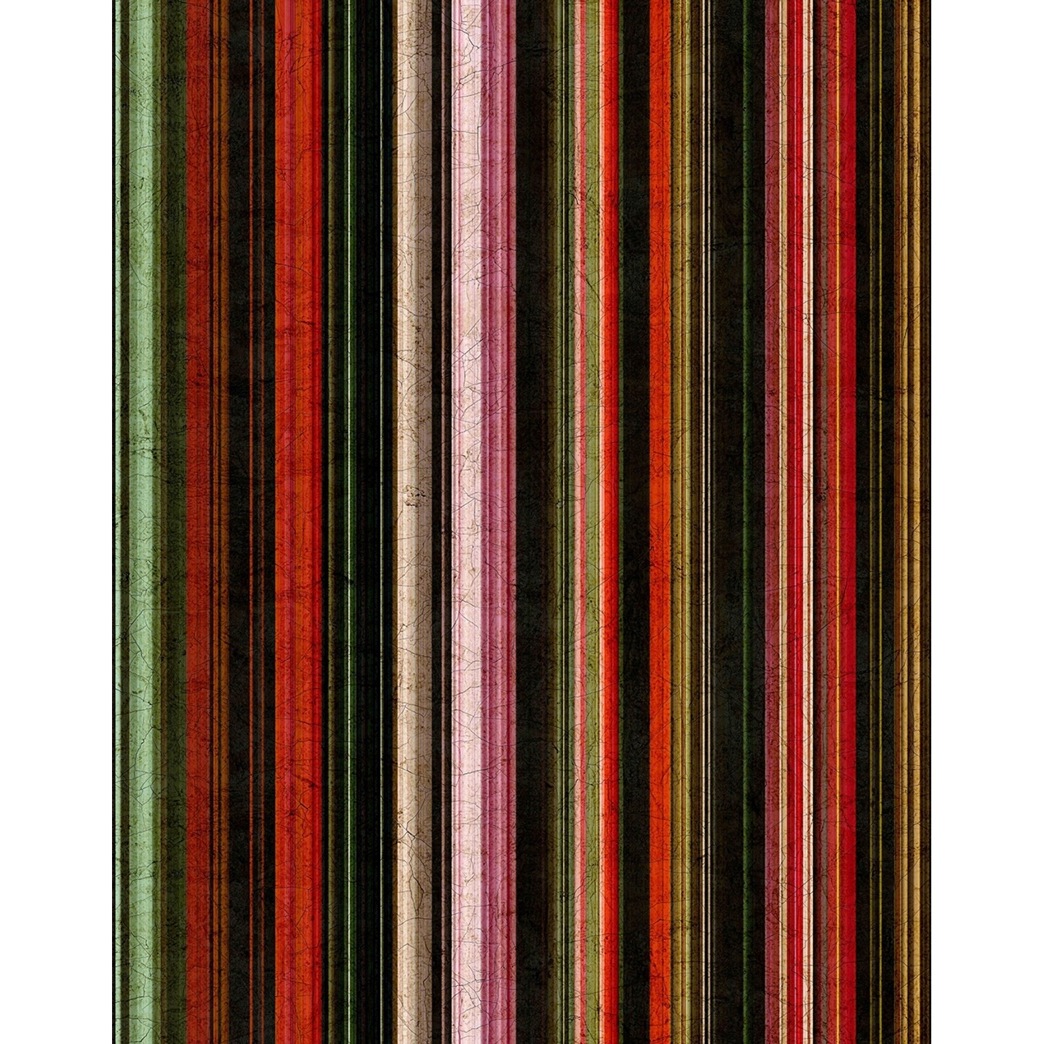 Marburg Fototapete Streifen Modern 2,7 m x 2,12 m Schwarz-Rot FSC®