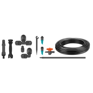 Gardena Micro-Drip-System Set für Gemüse- und Blumenbeete (60 m²) mit Zubehör.