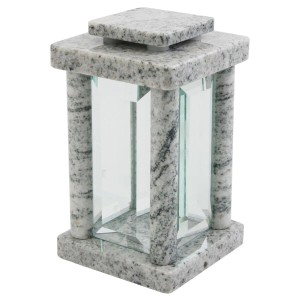 KOKA Grablampe Viereckig Gerundet Granit Viscont White