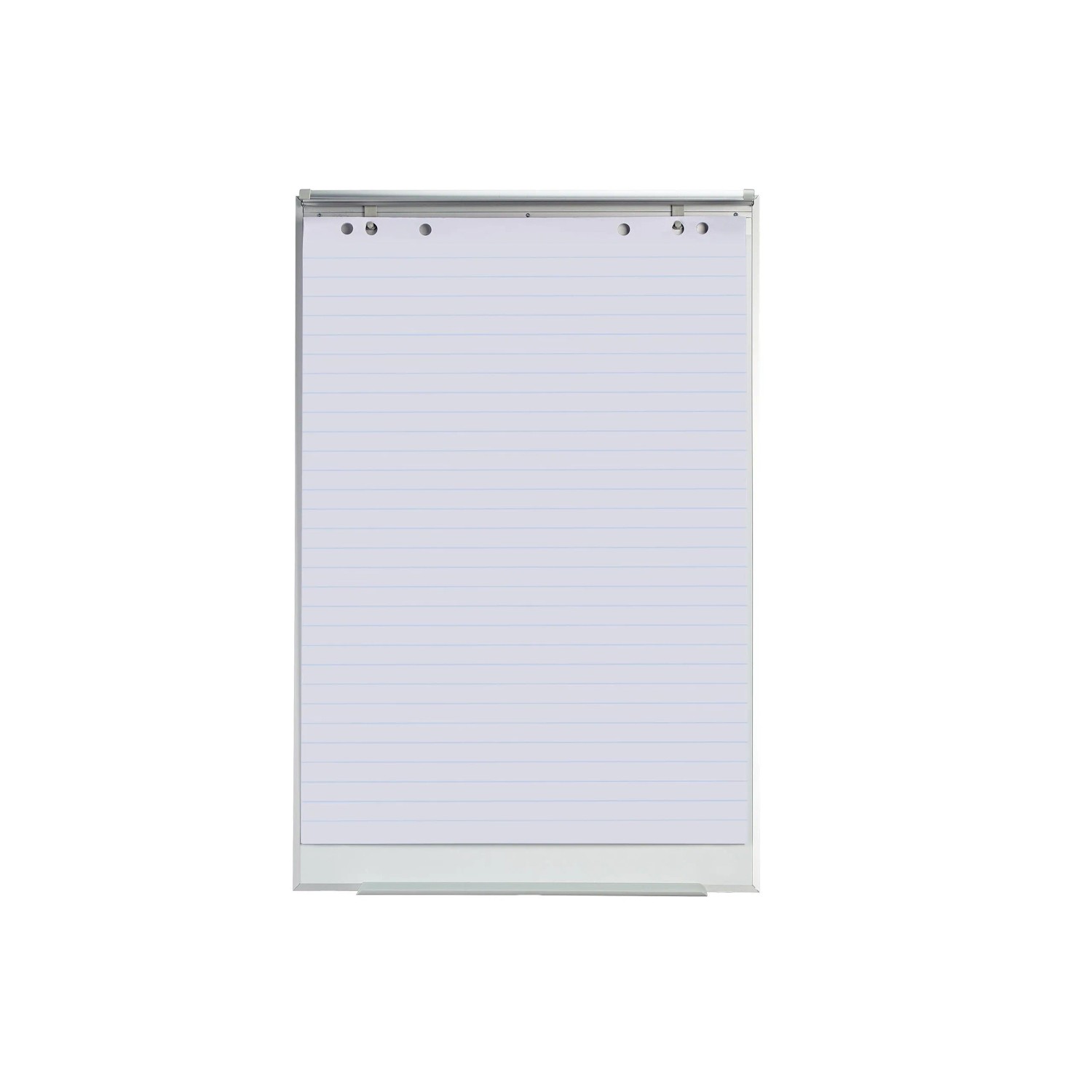 Relaxdays Flipchart Block Papier Weiß Liniert 50 Blatt 81 cm x 57,5 cm 1,4 kg