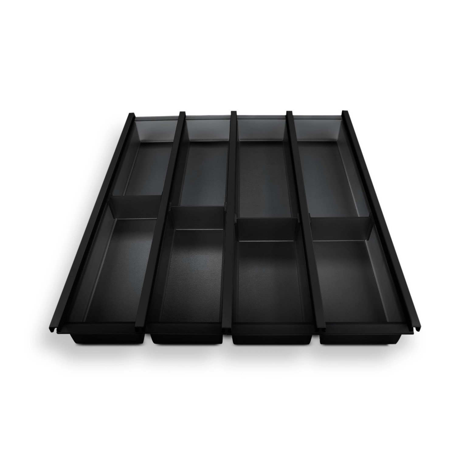 SOTECH Cuisio Besteckeinsatz 500 mm Höhe 55 mm Transluzent Anthrazit Für Blum Legrabox 473 mm_3