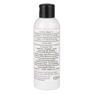 Carela Fix & Des Handdesinfektion, 100ml Flasche. Reinigungsmittel für hygienische Hände.