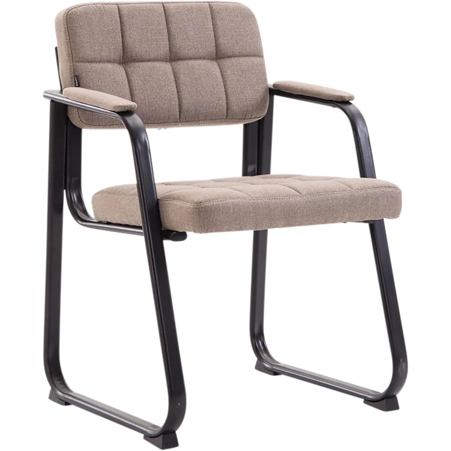 CLP Besucherstuhl Canada B Stoff Taupe