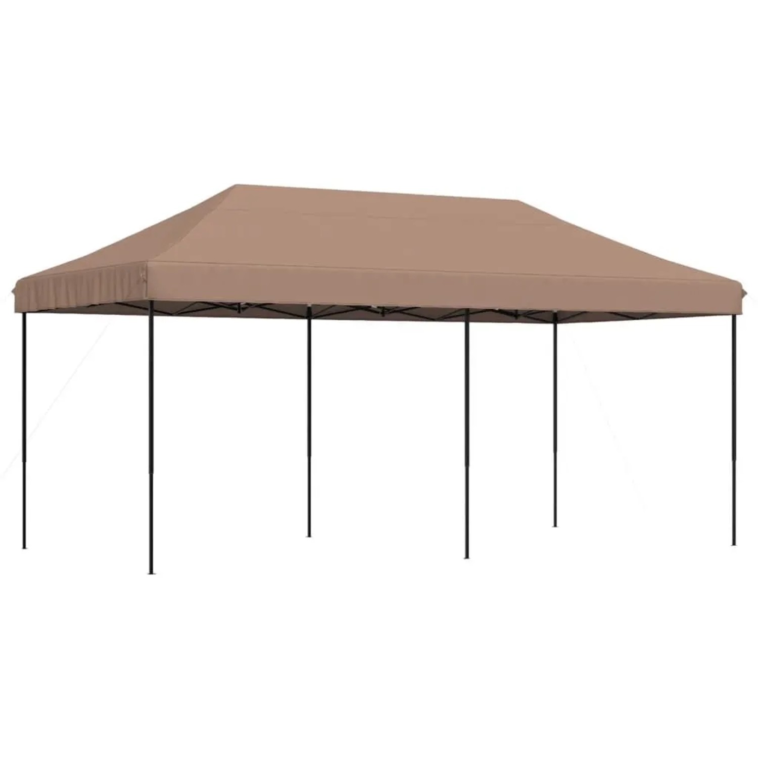 vidaXL Partyzelt Faltbar Pop-Up Braun 580x292x315 cm 4004940