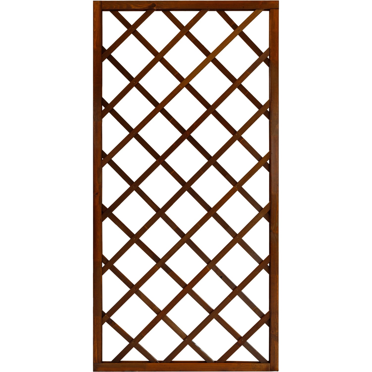 Sichtschutzzaun-Element Pergola Braun 180 cm x 90 cm