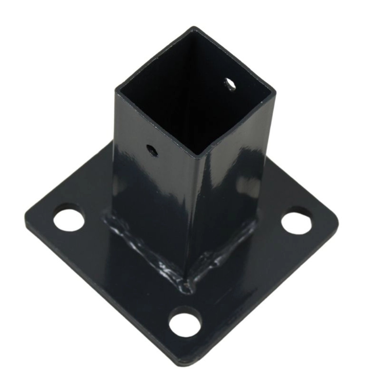 Galaflor Bodenplatte für Zaunpfosten 40x40mm Anthrazit günstig online kaufen