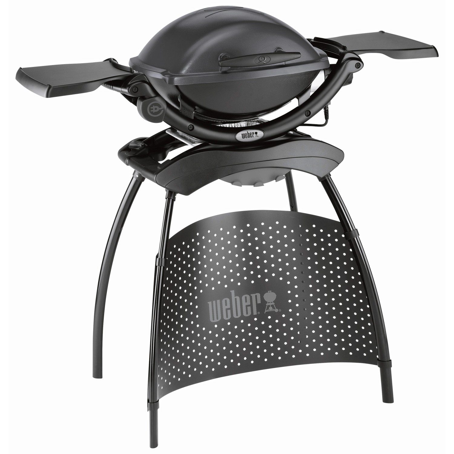 Weber Elektro-Standgrill Q1400 mit 2 Seitentischen 2.200 W