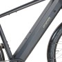 Schwarzes Prophete Trekking E-Bike Entdecker 2.0 Herrenrad mit integriertem Akku.