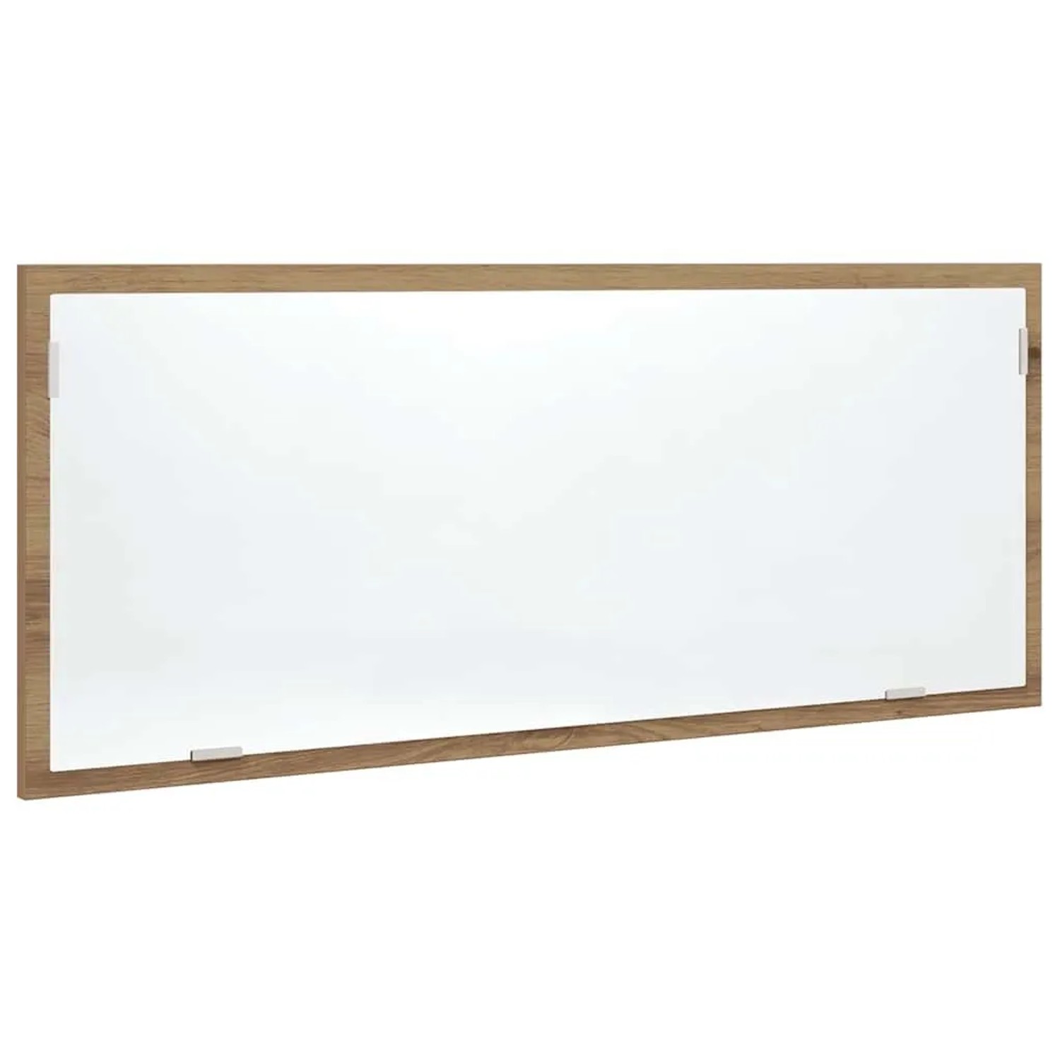 vidaXL LED-Badspiegel Artisan-Eiche 100x8,5x37 cm Holzwerkstoff 856276