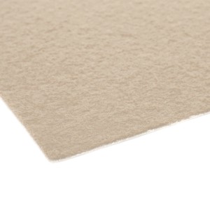 Cremefarbener Primaflor Eventteppich Podium, 1,50x1,00m, ideal für Messen und Events.