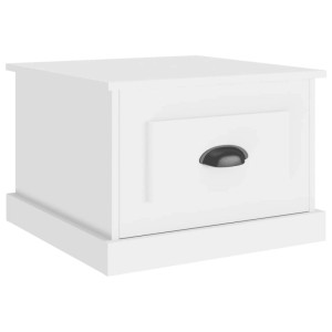 vidaXL Couchtisch Weiß 50x50x35 cm Holzwerkstoff 816248